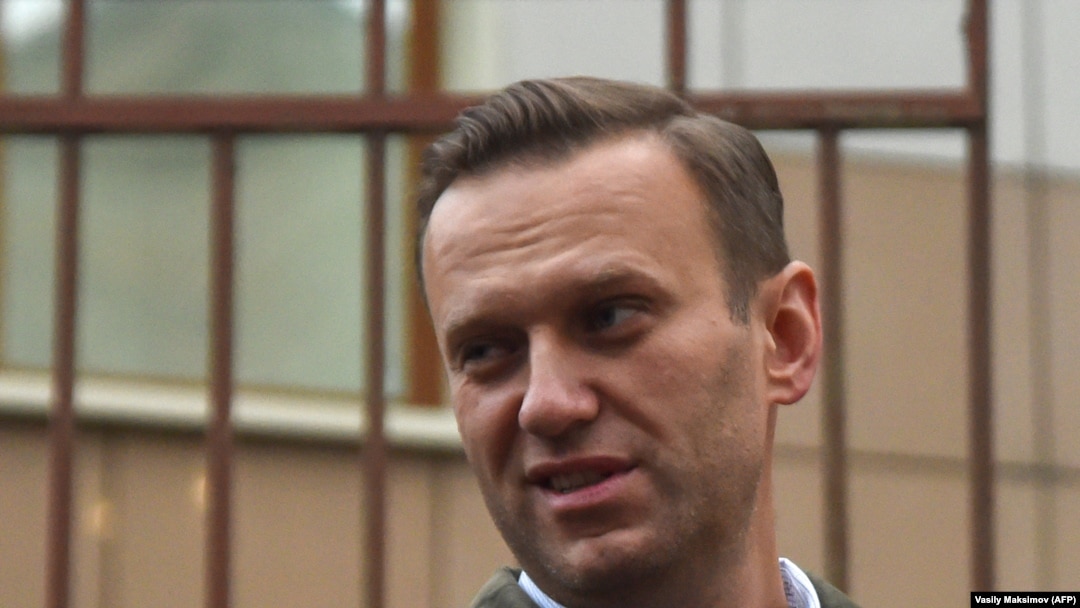 Алексей Навальный в ожидании заседания суда