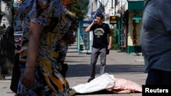 Донецьк, 14 серпня 2014 року