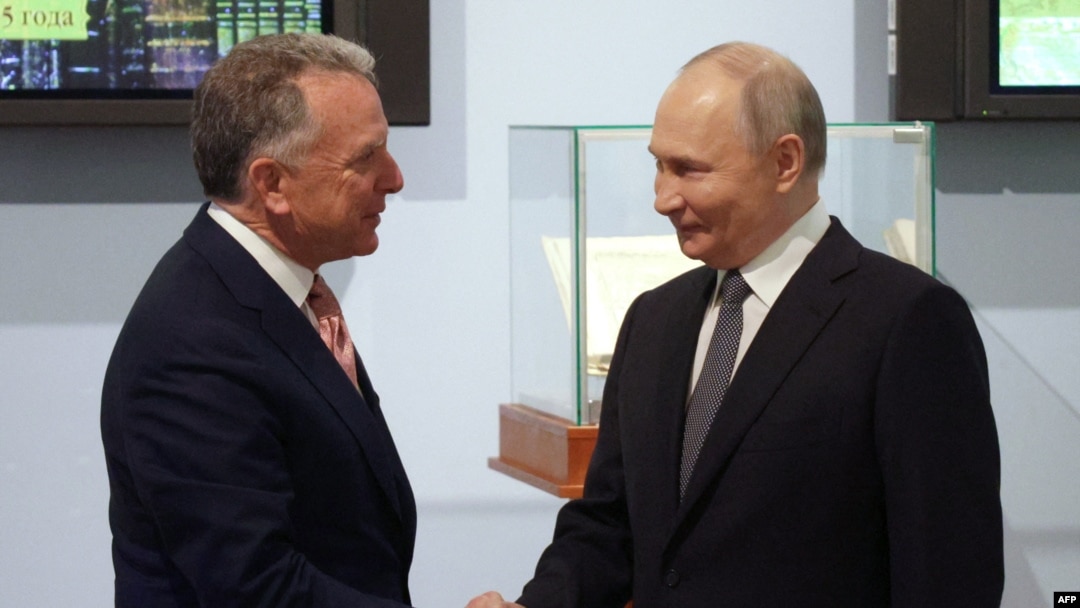 Уиткофф с Владимиром Путиным