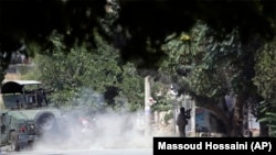 په کابل کې افغان امنیتي ځواکونه.