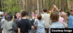 Акция памяти в Сандармохе