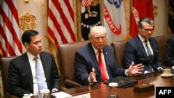 Дональд Трамп на засіданні уряду США в Білому домі, 26 березня 2026 року