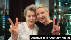 Вераніка Цапкала і Марыя Калесьнікава. Фота: LookByMedia
