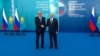 During Talks With Putin, Kazakh Leader Urges Freeze in Ukraine War video grab 
