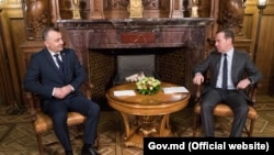 Întâlnirea dintre prim-miniștrii Dmitri Medvedev și Ion Chicu la Moscova, 20 noiembrie 2019