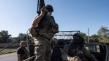 Украинские защитники из бригады Холодный Яр в Константиновке