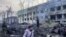 Мариуполската болница по нападот во средата на 9 март. 