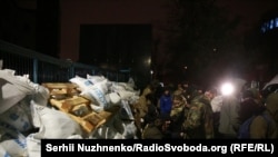 Блякада NewsOne. Кіеў, 3 сьнежня 2017 году