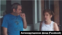 Петьо Петров-Еврото и Емилия Русинова