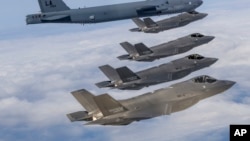 Южнокорейские истребители F-35A.