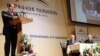 Armenia - Gagik Tsarukian speaks at a congress of his Prosperous Armenia Party, 12Feb2011.