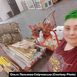 Волонтерка Ольга Палькова-Свірчевська