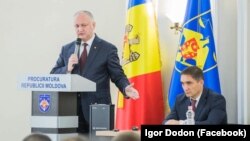 Președintele Igor Dodon în fața procurorilor, prezentandu-l pe noul lor șef. 29 noiembrie 2019