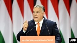 Orbán Viktor Budapesten 2023. november 18-án