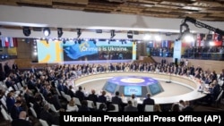  UCRAINA – Cel de-al doilea summit al „Platformei Crimeei” în format online. Kiev, 23 august 2022