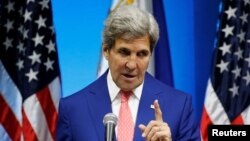 U.S. Secretary of State John Kerry said the talks would focus not only on violent extremism and economic growth, but also on the issue of environmental degradation.