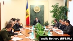 Нарада ўраду Малдовы 2 студзеня ў сувязі з інцыдэнтам