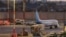 Самолёт FlyDubai после посадки в аэропорту Бен-Гуриона, Израиль, 30 сентября 2026 года