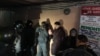 Задержание во дворе одного из домов в центре Петербурга 2 февраля 