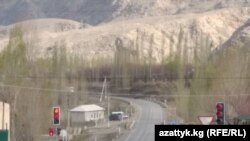 Кыргыз-тажик чек арасындагы Жака-Өрүк участогу.