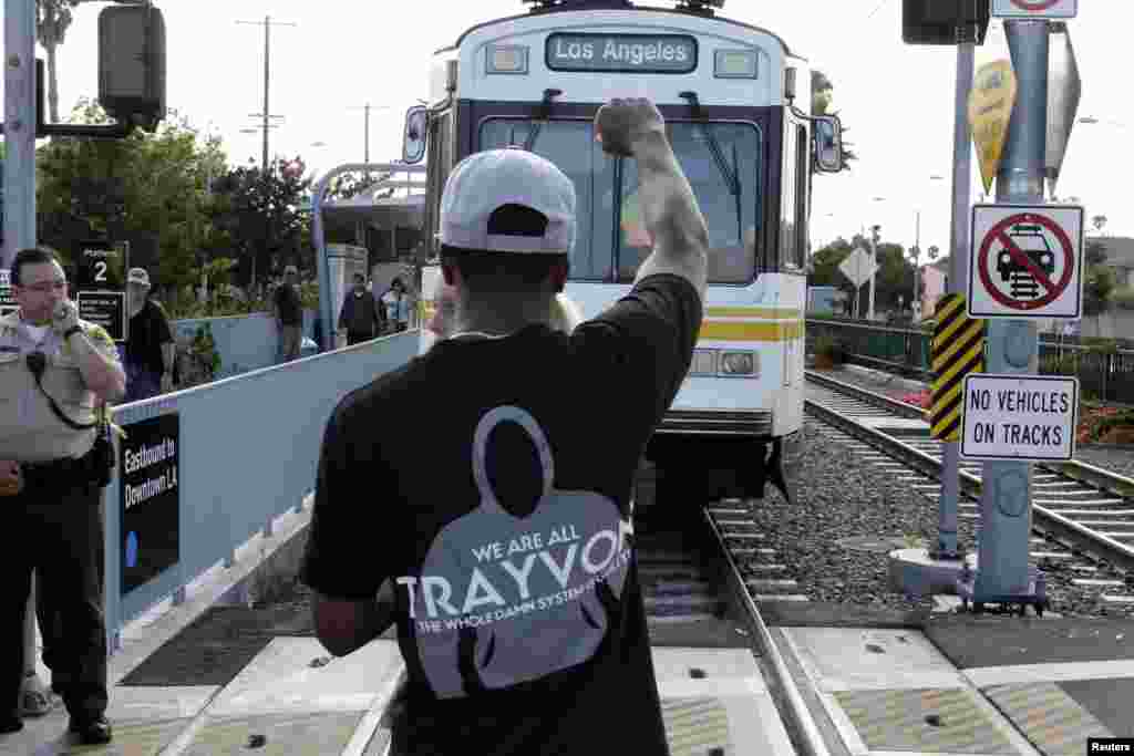 Los Angeles, 14. juli 2013. Foto: REUTERS / Jonathan Alcorn 