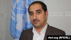 نظیف الله سالارزی یکی از سخنگویان یوناما در کابل