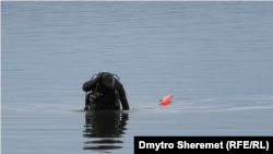 Дайвер у Чорному морі, ілюстративне фото