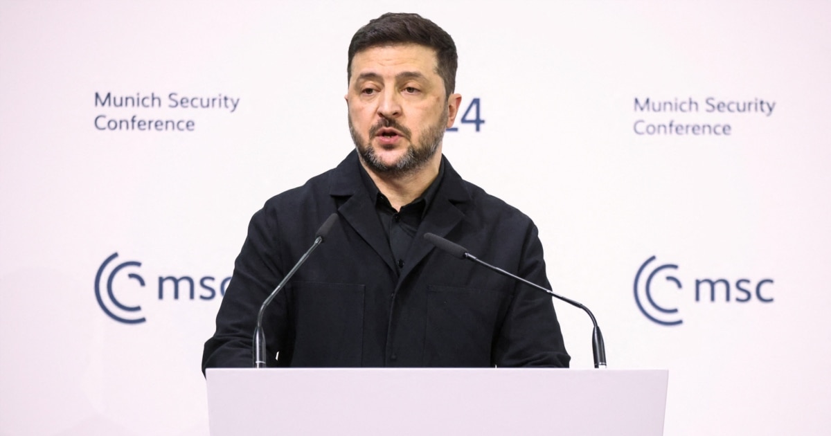 Zelenskyy Calls For Strong Security Guarantees Against 'Slave To War' Putin