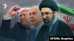 (له کیڼ خوا )، ولسمشر ټرمپ ، صدراعظم نتانیاهو، دایران نوی مشر مجتبی خامنه اي