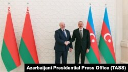 Аляксандар Лукашэнка і Ільхам Аліеў, Баку, 14 красавіка 2021