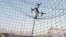 Israel -- Drone in a protective net in Israel 