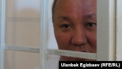 Kyrgyzstan -- Court trial of Former Bishkek Mayor Nariman Tuleev, Bishkek, 28 July, 2013. 