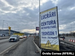 Centura metropolitană este împărțită în trei tronsoane. Deocamdată se lucrează doar pe primul dintre ele, care presupune lărgirea drumului național între Cluj-Napoca și Florești.