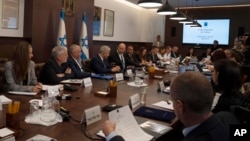 نشست کابینه اسرائیل در ۲۲ خرداد امسال