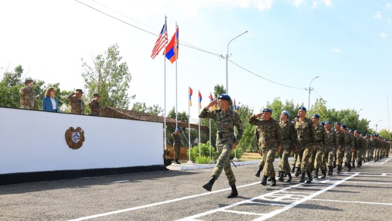 V Armeniji se je začela skupna vojaška vaja ZDA in Armenije "Eagle Partner 2025"