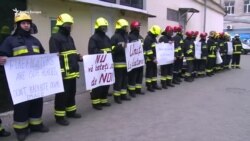 Protest al pompierilor, după o emisiune TV