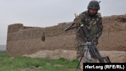 Военнослужащий армии Афганистана. Иллюстративное фото.