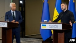 Ілюстраційне фото. Зустріч Володимира Зеленського (праворуч) та Антоніу Кошти, вересень 2025 року