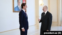 Kaleb Orr və İlham Əliyev