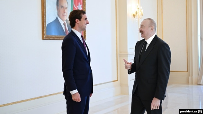 Kaleb Orr və İlham Əliyev