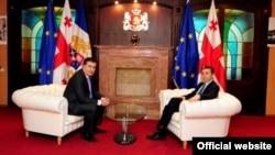 მიხეილ სააკაშვილი და ბიძინა ივანიშვილი