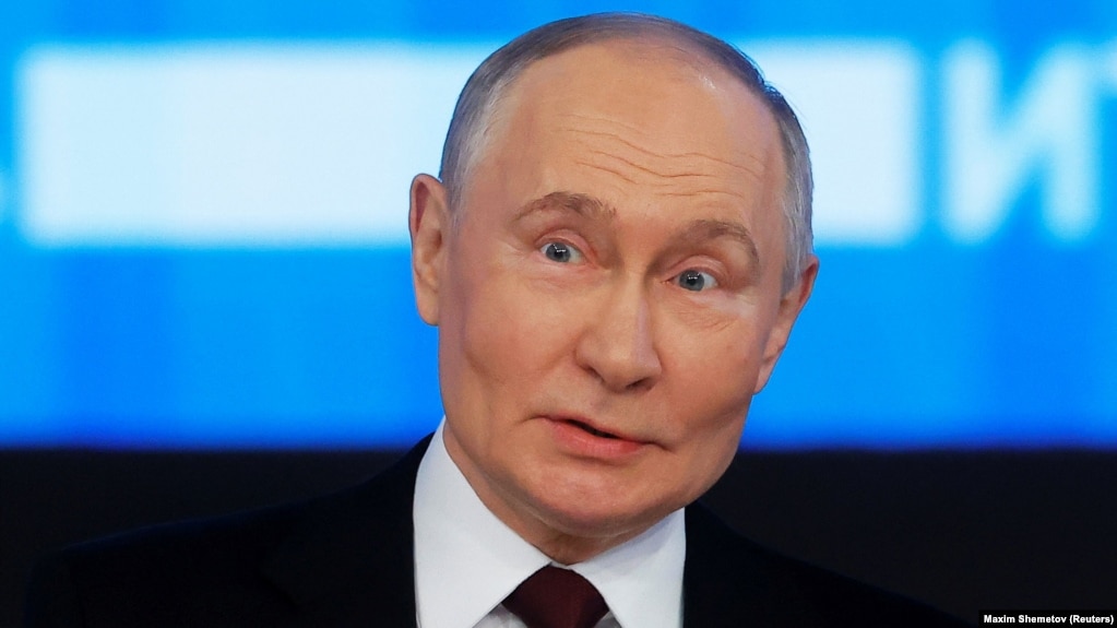 Очільник Росії Володимир Путін