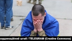 უკრაინასა და რუსეთს შორის ტყვეების გაცვლის სცენა. 11 აპრილი, 2026 წელი