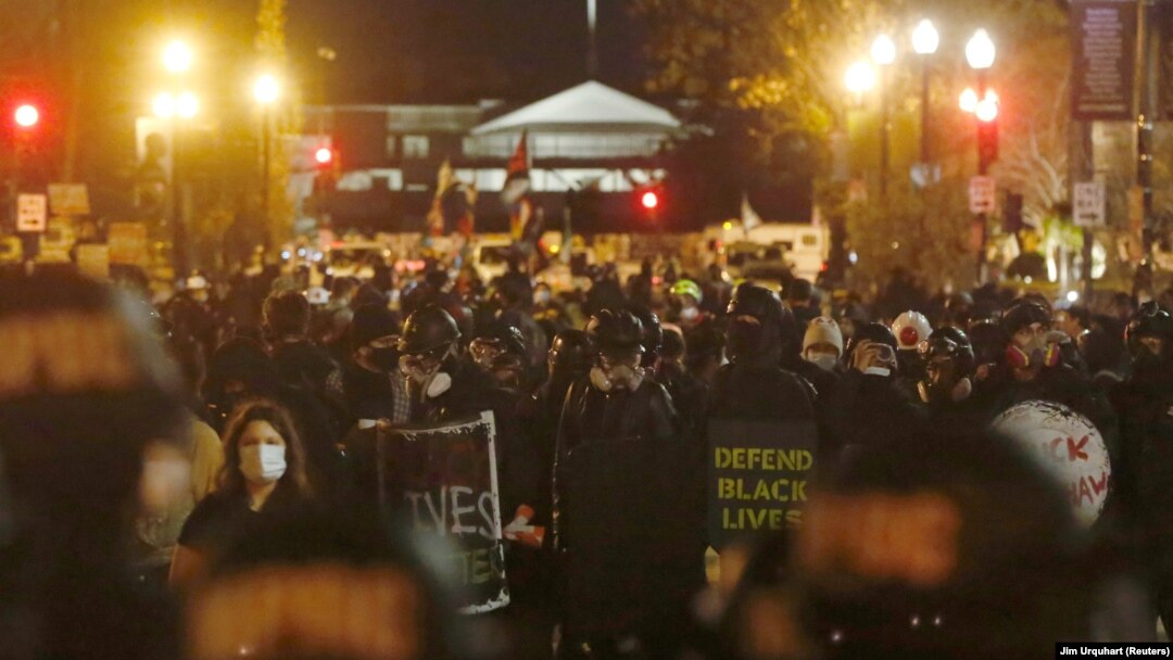 Protest Trampovih pristalica u Vašingtonu, 12. decembar