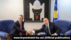 Presidenti i Kosovës, Hashim Thaçi dhe kryeministri Ramush Haradinaj. Foto: Arkiv 