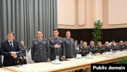 Tajik police in Dushanbe