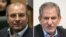 اسحاق جهانگیری، معاون اول دولت‌های یازدهم و دوازدهم (سمت راست) و محمدباقر قالیباف، رئیس کنونی مجلس شورای اسلامی و شهردار اسبق تهران