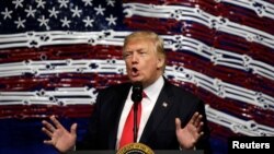 Прэзыдэнт ЗША Дональд Трамп