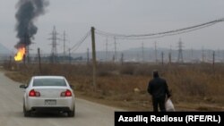 Взрыв на трубопроводе. Баку 27 декабря 