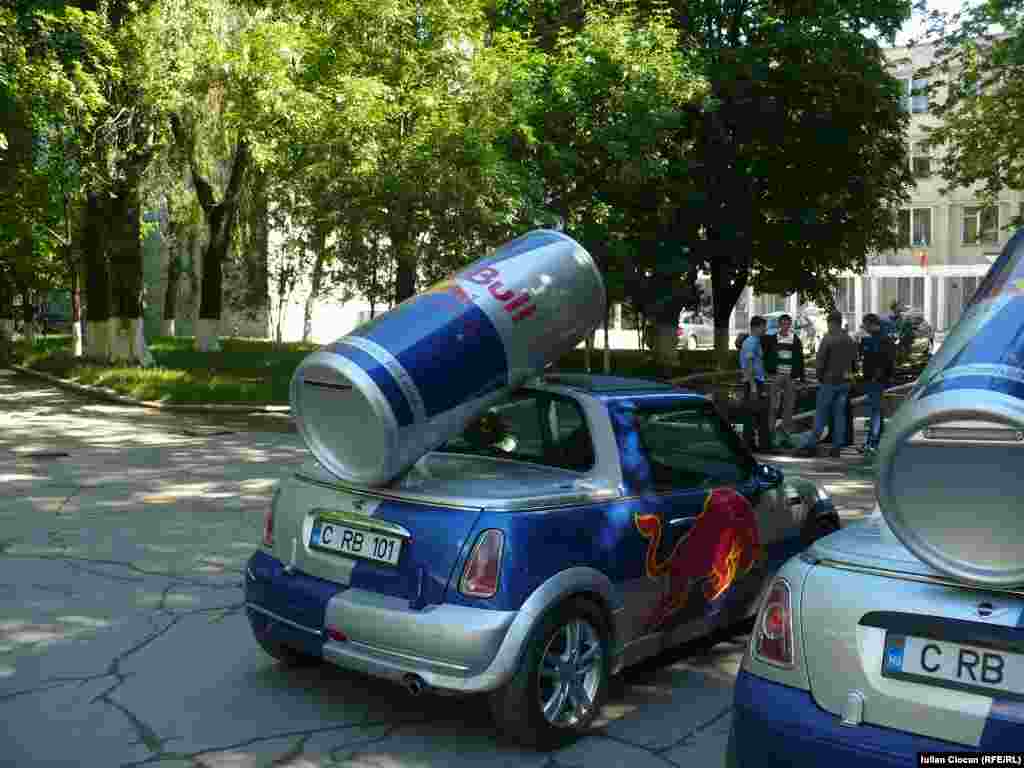 Red Bull la Colegiul de transporturi